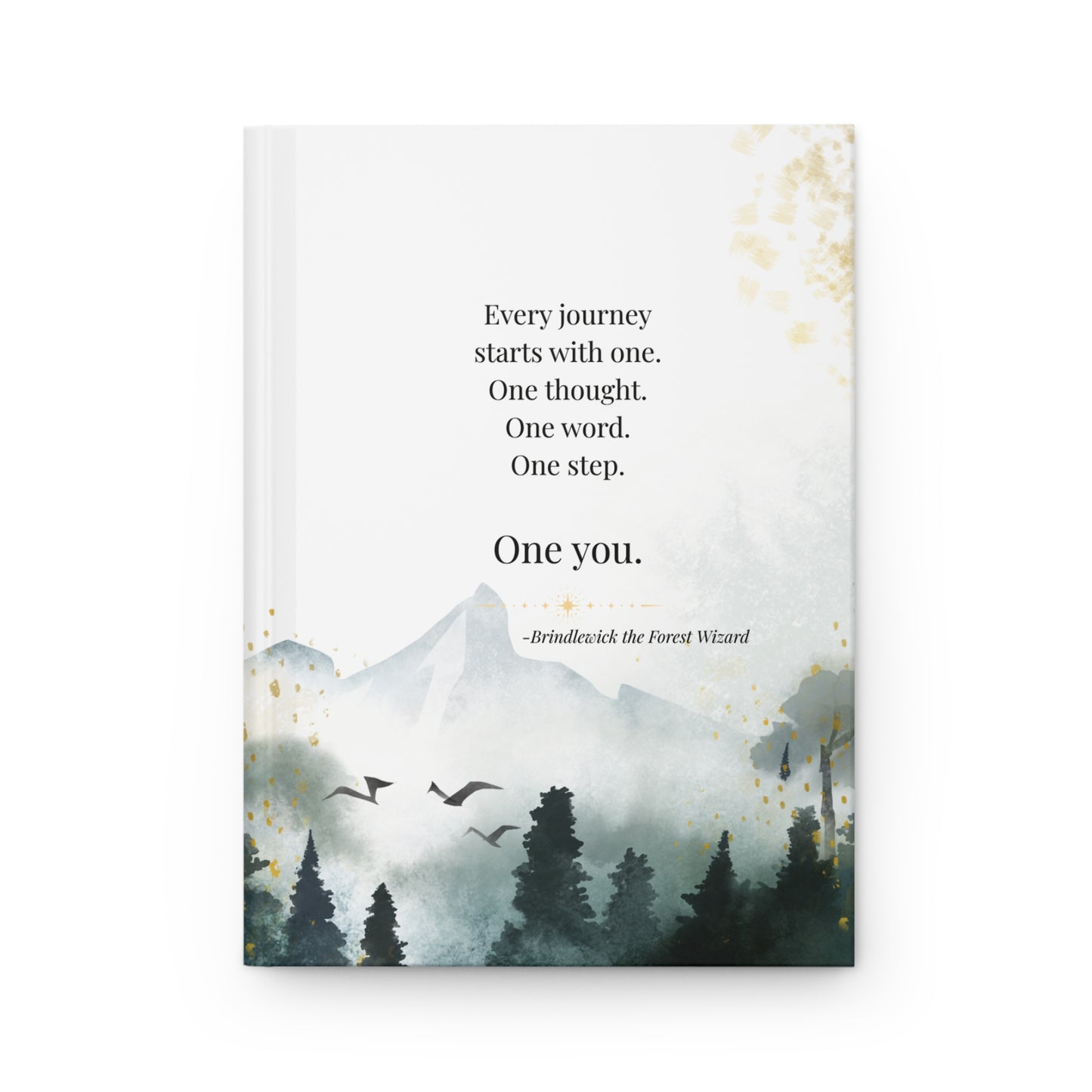 Hardcover Journal — "One You" by Brindlewick