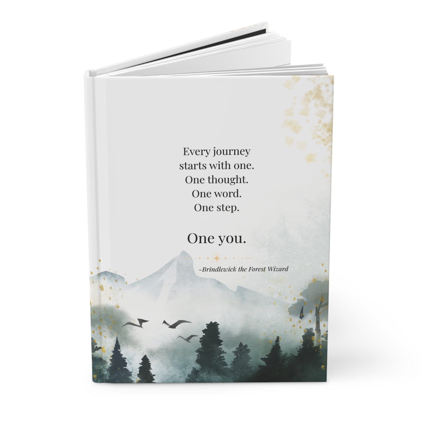 Hardcover Journal — "One You" by Brindlewick